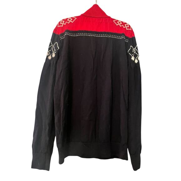 Dale Of Norway Podium Sweater •Men XXL•Ski Wool 1/4 Zip Rare 2019 Midweight READ - Picture 6 of 16